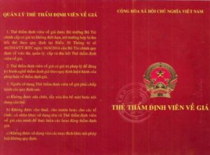 Người đại diện doanh nghiệp thẩm định giá phải đủ 36 tháng hành nghề thẩm định viên